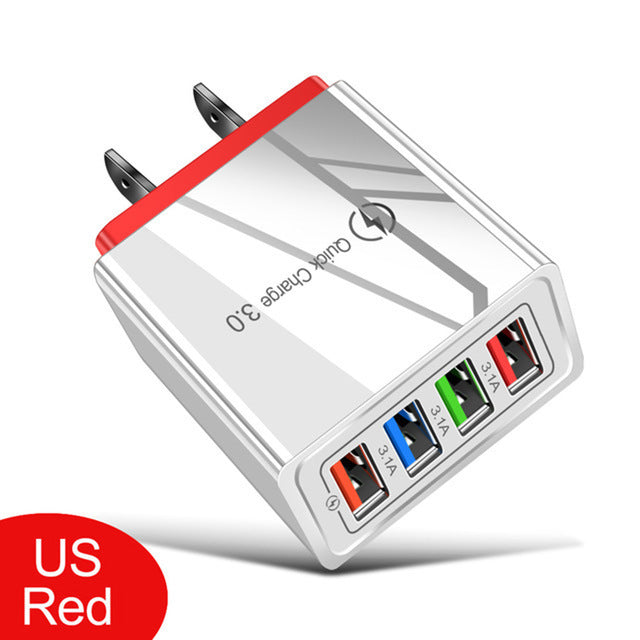 Luminous Color Mobile Phone Charging Head Intelligent 3A Luminous Color Mobile Phone Charging Head Intelligent 3A